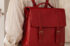 Women’s genuine leather laptop bag for 15.6-inch laptops