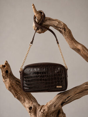 Women’s Black Genuine Leather Shoulder & Crossbody Bag