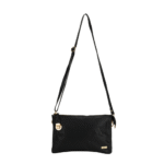 Women’s Burgundy Leather Crossbody Bag with Adjustable Strap