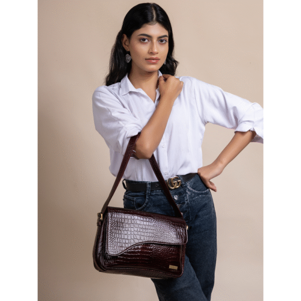 Women’s Black Genuine Leather Shoulder & Crossbody Bag