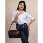 Women’s Black Genuine Leather Shoulder & Crossbody Bag