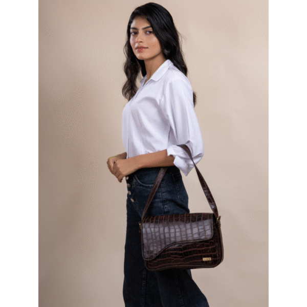 Women’s Black Genuine Leather Shoulder & Crossbody Bag