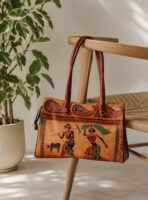 Shantiniketan Leather Shoulder Bag – Two Inner Compartments