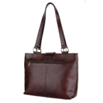 Shantiniketan Bag for Women – Genuine Leather Motif Handbag