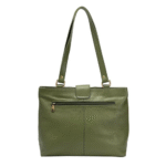 Shantiniketan Bag for Women – Genuine Leather Motif Handbag