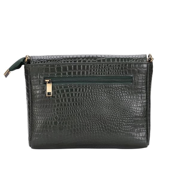 TANN IN Genuine Leather Sling Bag for Women with Metal Chain Strap