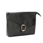 TANN IN Genuine Leather Sling Bag for Women with Metal Chain Strap