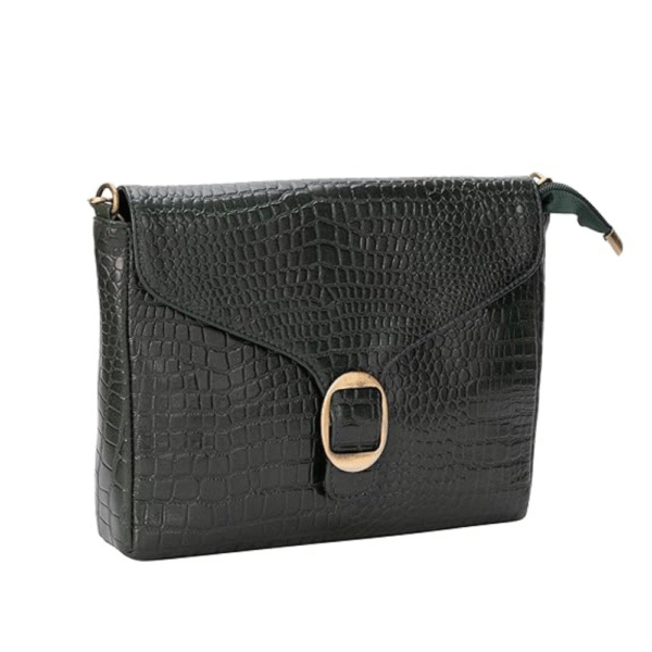 TANN IN Genuine Leather Sling Bag for Women with Metal Chain Strap