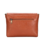 TANN IN Genuine Leather Sling Bag for Women with Metal Chain Strap