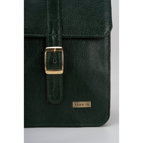 Women’s Genuine Leather Laptop Bag for 15.6-Inch Laptops