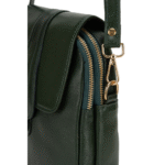 TANN IN Pure Leather Handcrafted Brown Messenger Sling Bag for Women
