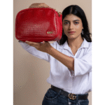 Women’s Brown Textured Leather Sling & Crossbody Bag