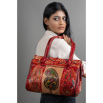 Women’s Shantiniketan Batik Leather Shoulder Bag
