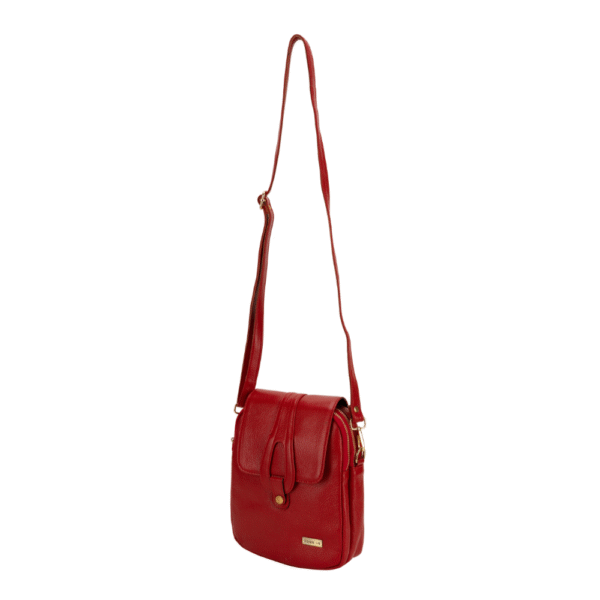 TANN IN Pure Leather Handcrafted Brown Messenger Sling Bag for Women