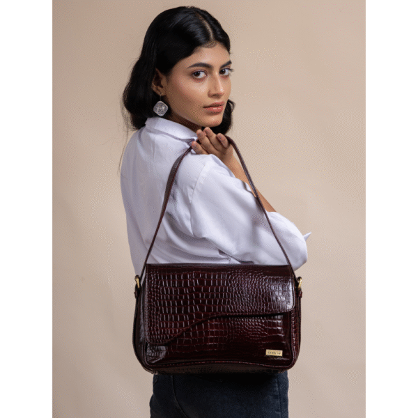Women’s Black Genuine Leather Shoulder & Crossbody Bag