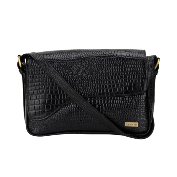 Women’s Black Genuine Leather Shoulder & Crossbody Bag