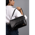 Women’s Black Genuine Leather Shoulder & Crossbody Bag
