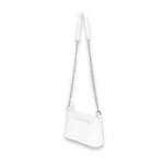 Women’s Genuine Leather Shoulder Bag with Metal Chain