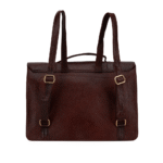 Women’s Genuine Leather Laptop Bag for 15.6-Inch Laptops