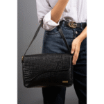 Women’s Black Genuine Leather Shoulder & Crossbody Bag