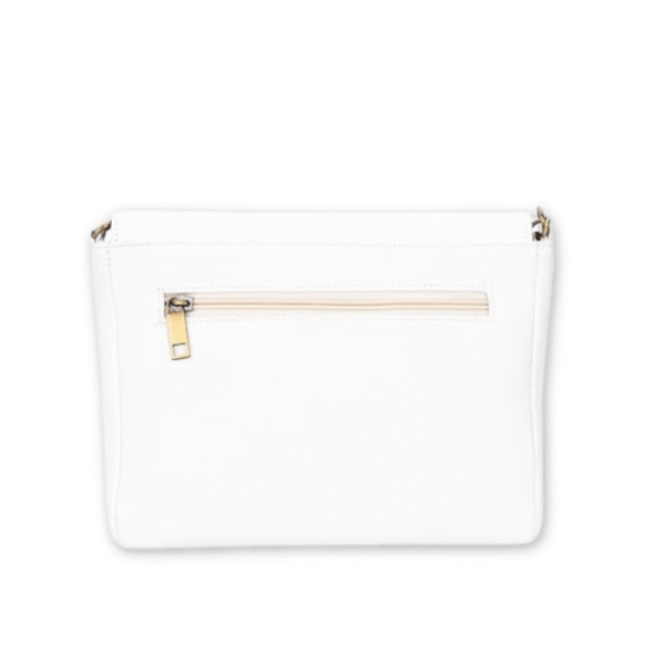 Women’s Genuine Leather Handbag & Sling Bag with Metal Chain