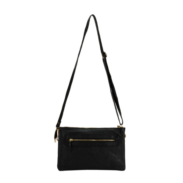 Women’s Burgundy Leather Crossbody Bag with Adjustable Strap