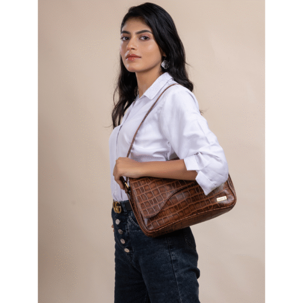 Women’s Black Genuine Leather Shoulder & Crossbody Bag