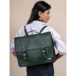 Women’s Genuine Leather Laptop Bag for 15.6-Inch Laptops