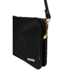 Women’s Burgundy Leather Crossbody Bag with Adjustable Strap