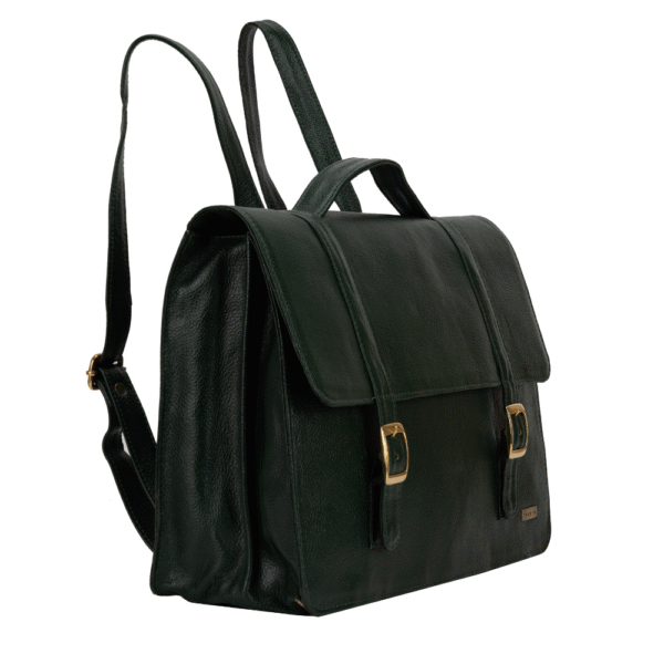 Women’s Genuine Leather Laptop Bag for 15.6-Inch Laptops