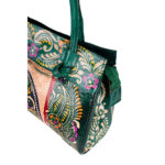 Women’s Shantiniketan Batik Leather Shoulder Bag