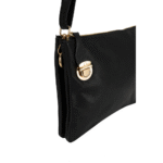 Women’s Burgundy Leather Crossbody Bag with Adjustable Strap