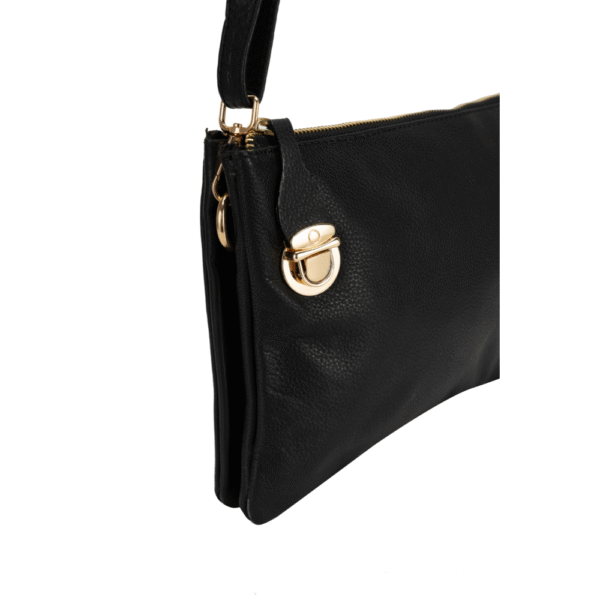Women’s Burgundy Leather Crossbody Bag with Adjustable Strap