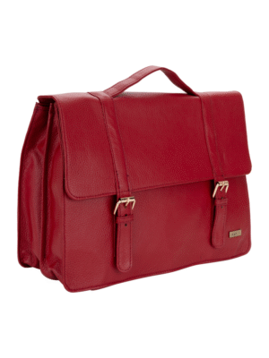 Women’s genuine leather laptop bag for 15.6-inch laptops
