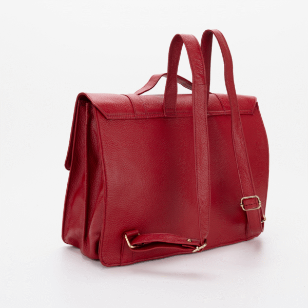 Women’s Genuine Leather Laptop Bag for 15.6-Inch Laptops