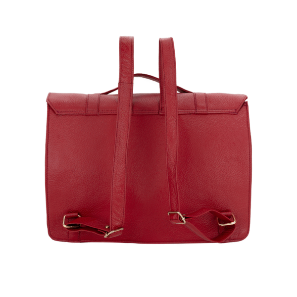 Women’s Genuine Leather Laptop Bag for 15.6-Inch Laptops