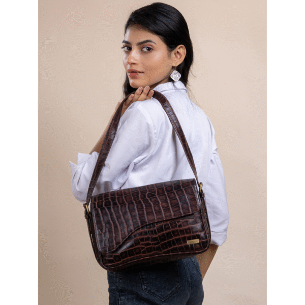 Women’s Black Genuine Leather Shoulder & Crossbody Bag