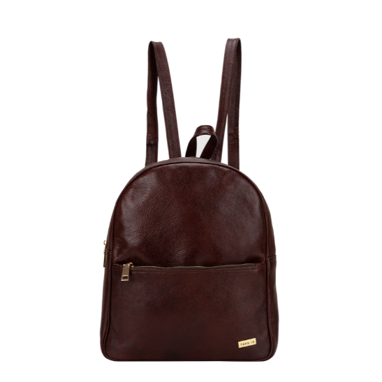 TANN IN Genuine Leather Statement Backpack