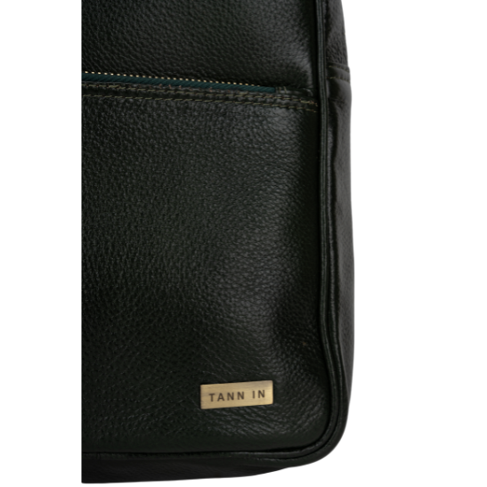 TANN IN Genuine Leather Statement Backpack