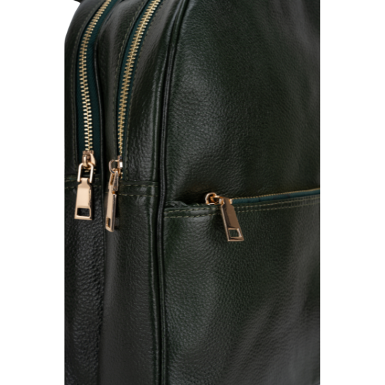 TANN IN Genuine Leather Statement Backpack