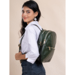 TANN IN Genuine Leather Statement Backpack