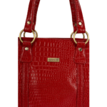 Women’s Genuine Leather Top-Handle Tote Bag