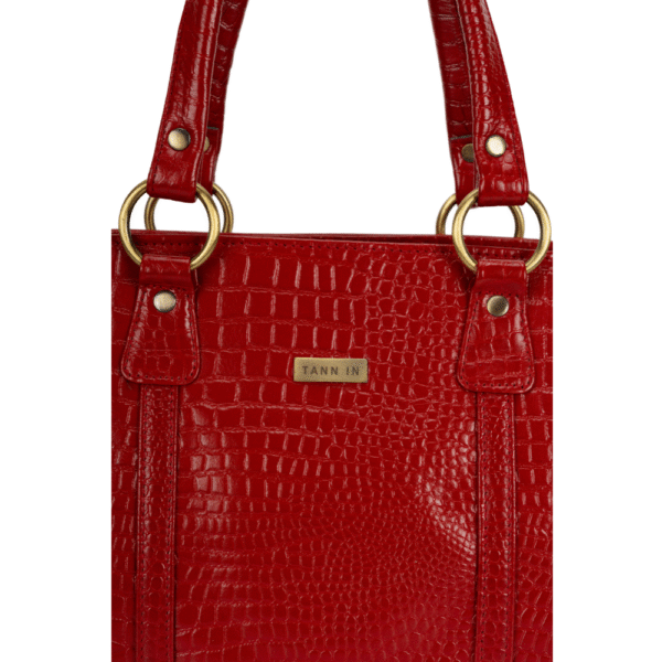 Women’s Genuine Leather Top-Handle Tote Bag