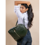 TANN IN Genuine Leather Statement Backpack