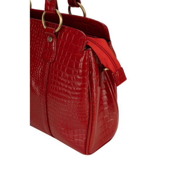 Women’s Genuine Leather Top-Handle Tote Bag