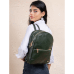 TANN IN Genuine Leather Statement Backpack
