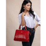 Women’s Genuine Leather Top-Handle Tote Bag