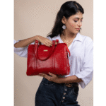 Women’s Genuine Leather Top-Handle Tote Bag