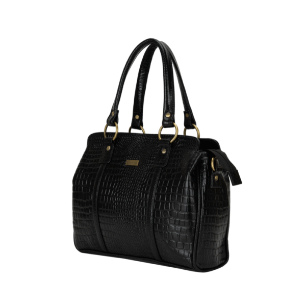 Women’s Genuine Leather Top-Handle Tote Bag