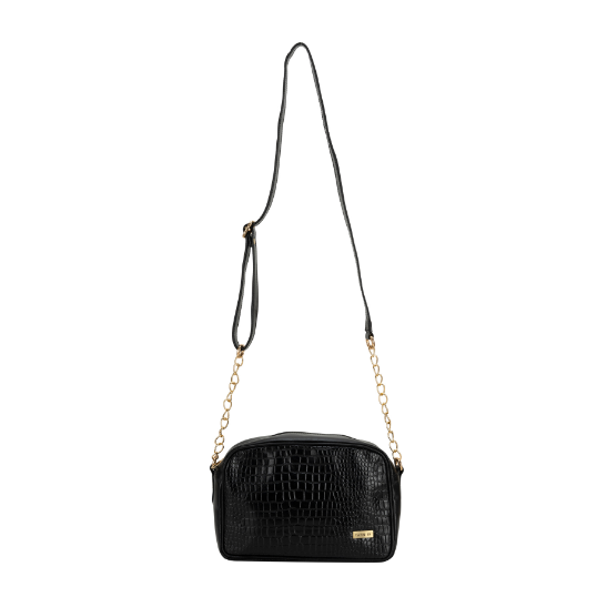Women’s Brown Textured Leather Sling & Crossbody Bag